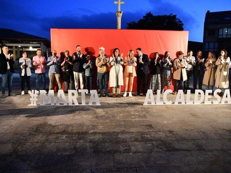 Presentación candidatura Marta Giráldez PSOE de Meis elecciones municipales
