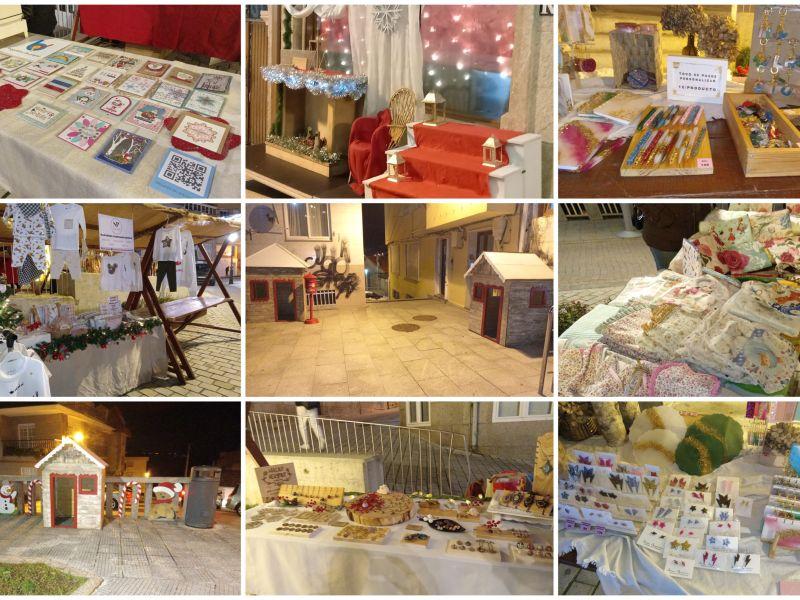 Mercado navidad rua dos viu00f1os portonovo