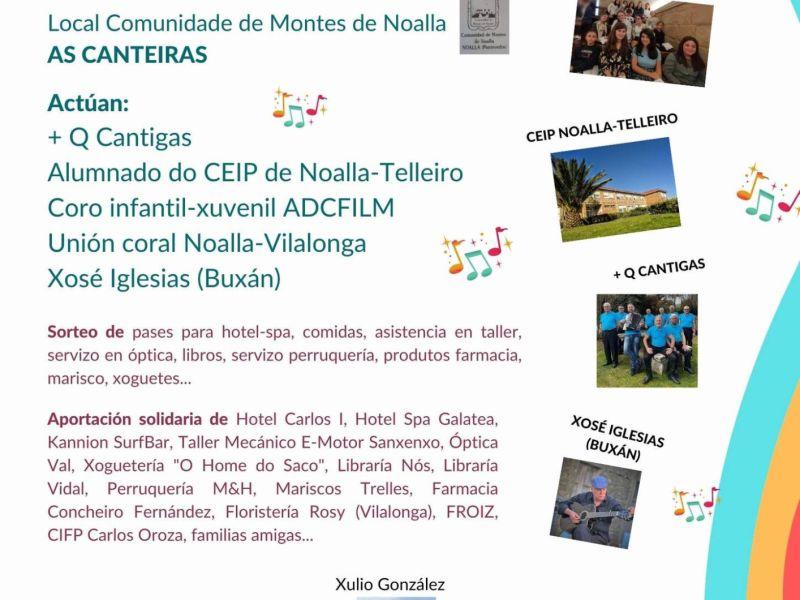 Xuntanza musical solidaria neenos sanxenxo
