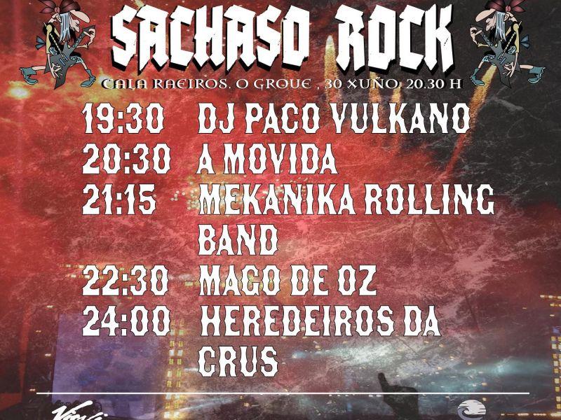 Horarios sachaso rock