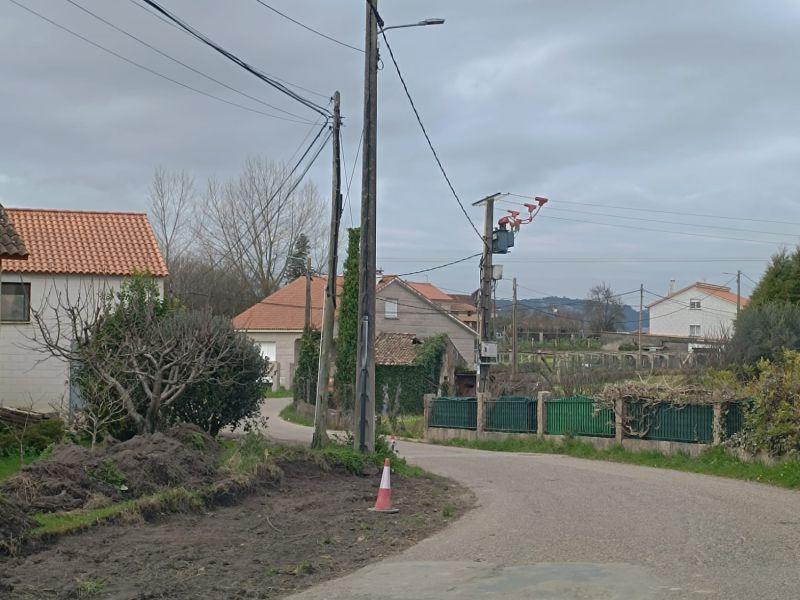 Carretera arnosa sanxenxo