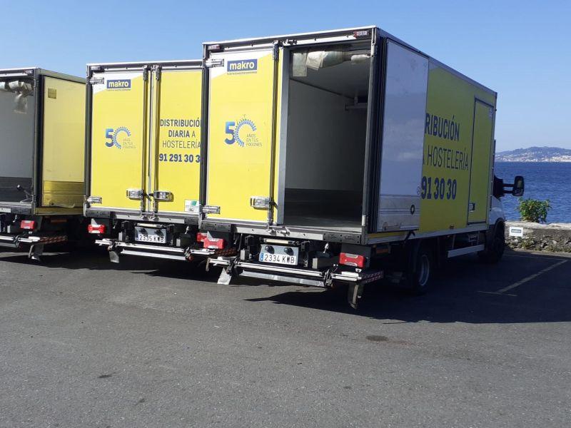 Camiones distribución Pontevedra Makro