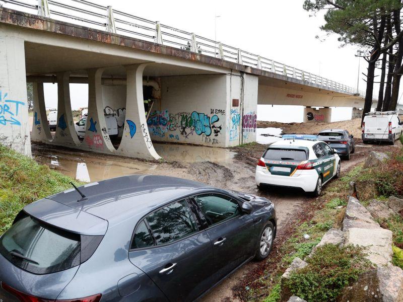 Operativo incendio cableado luz A Illa de Arousa
