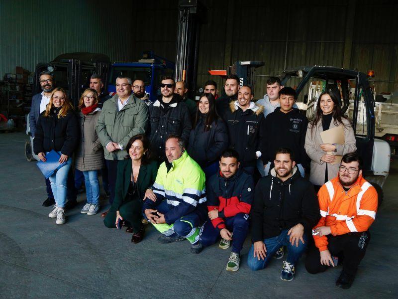 Curso carretilla programa integrado empleo o salnés mancomunidade