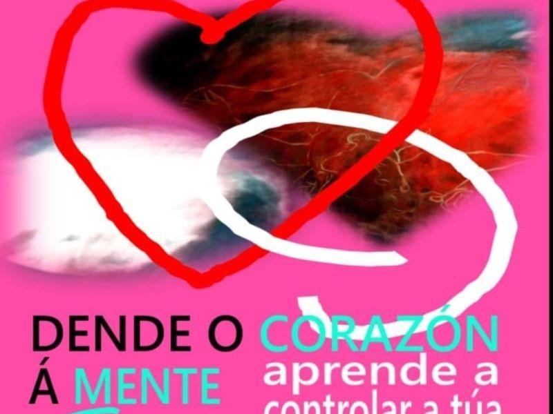 Cartel encuentros sobre ansiedad Cambados