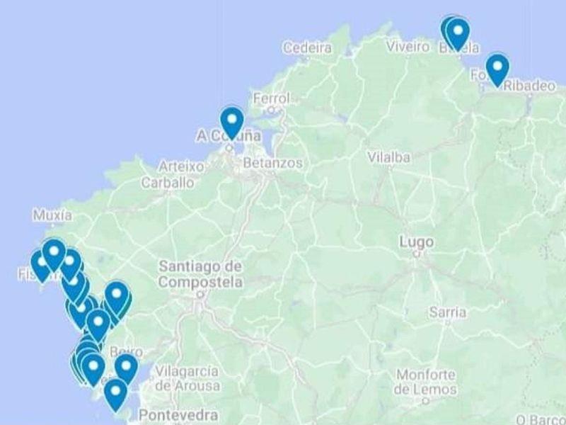 Pellets microplasticos Galicia