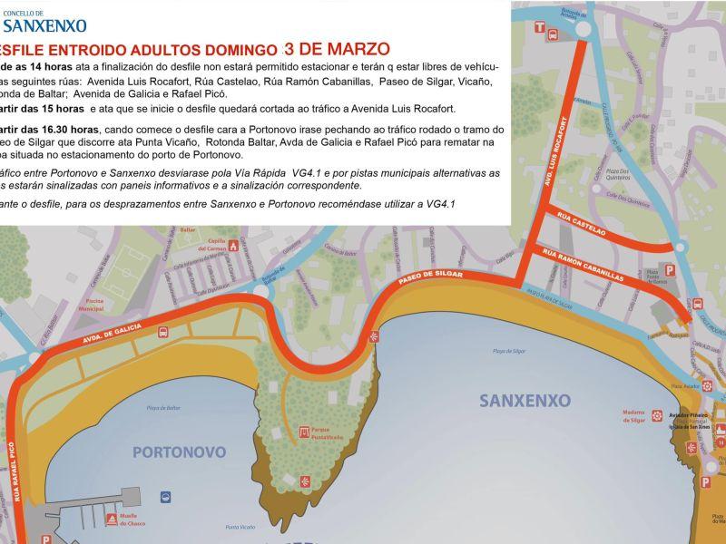 Desfile entroido adultos sanxenxo