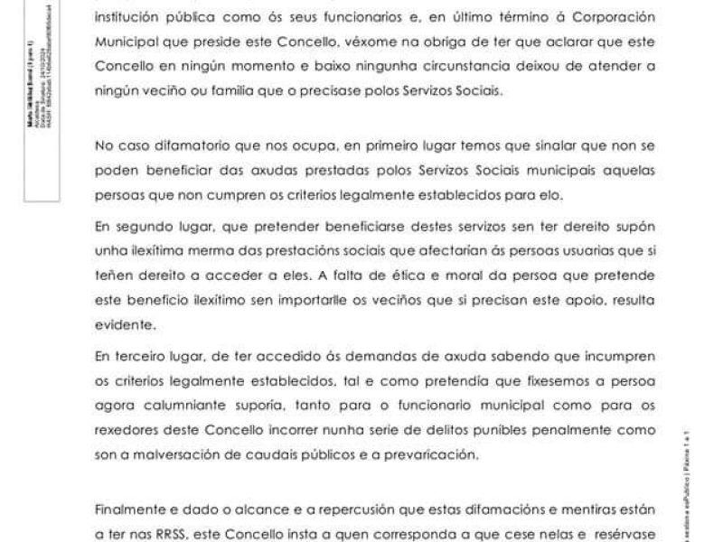 Comunicado Meis servicios sociales