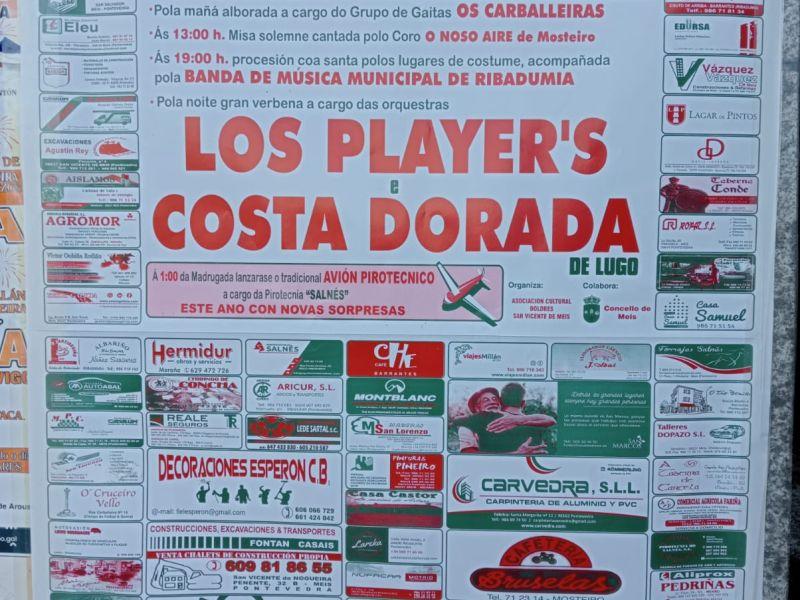 Cartesl fiestas nogueira avion dores dolores
