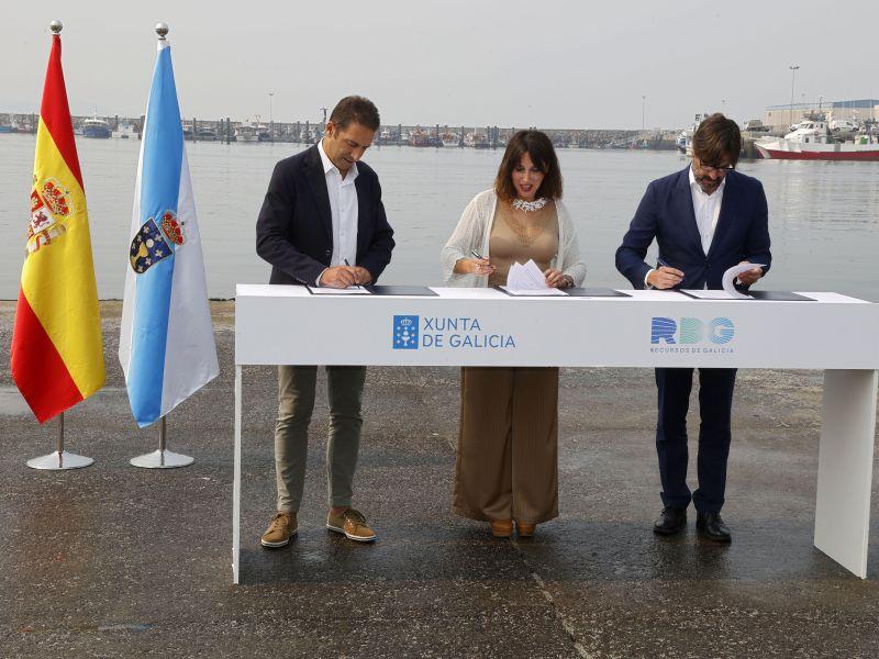 Firma convenio cambados energía recursos de galicia xunta