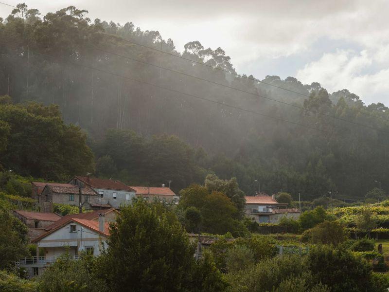 Incendio forestal A Armenteira Meis
