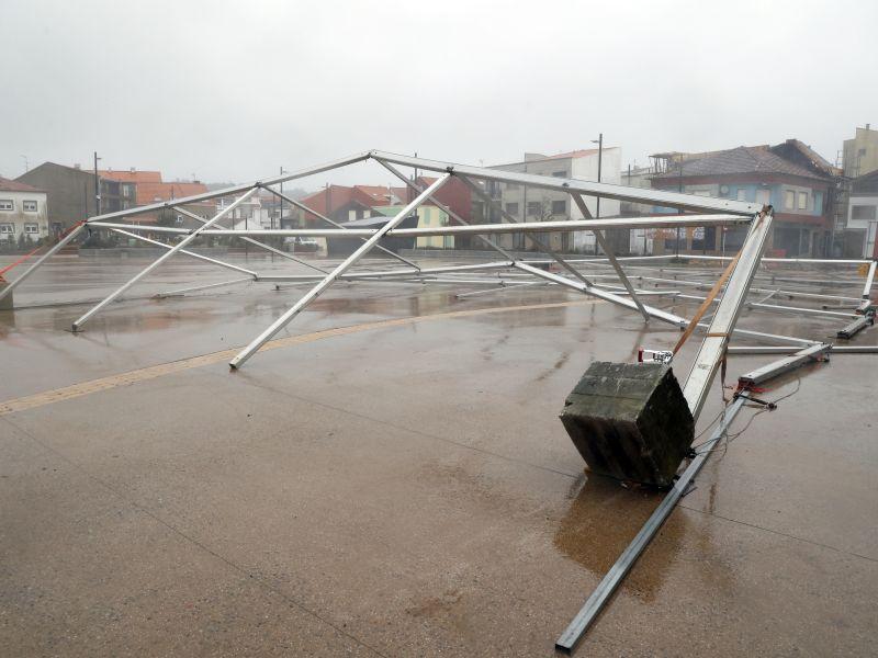 A illa carpa tirada temporal karlotta