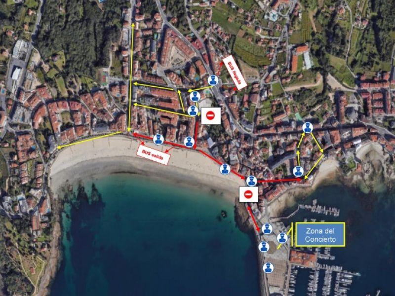 Corte trafico juan luis guerra en sanxenxo
