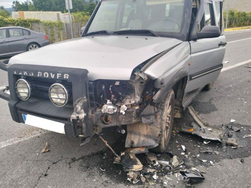 Accidente cambados todoterreno