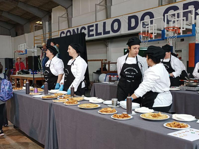 Obradoiro hosteleru00eda o grove fiesta sobremesas entroido