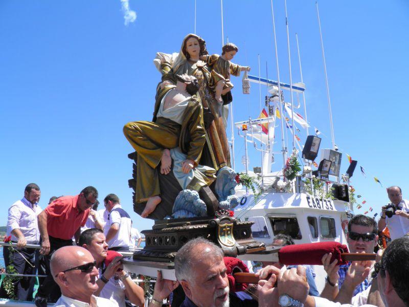 CARMEN AGUIu00d1O PROCESION MARITIMA 3