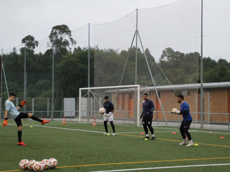 Entrenamiento de porteros