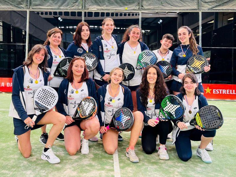 Equipo femenino pu00e1del La Cultural Sanxenxo (r media)