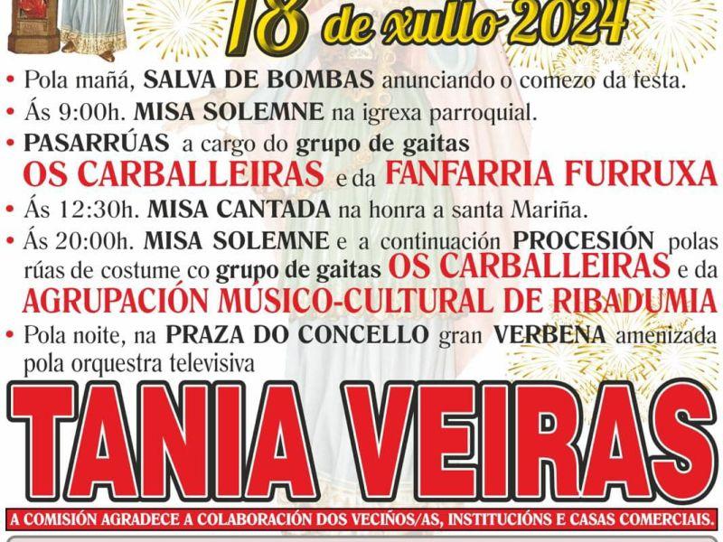 Fiestas patronales cambados santa mariña