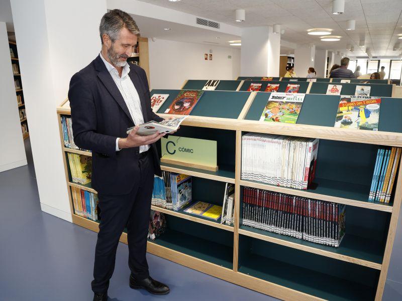 Alcalde biblioteca