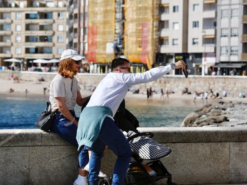 Turistas sanxenxo