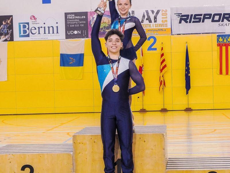 Cto Espau00f1a Parejas Artistico Ribeira Juvenil 1u00ba 1