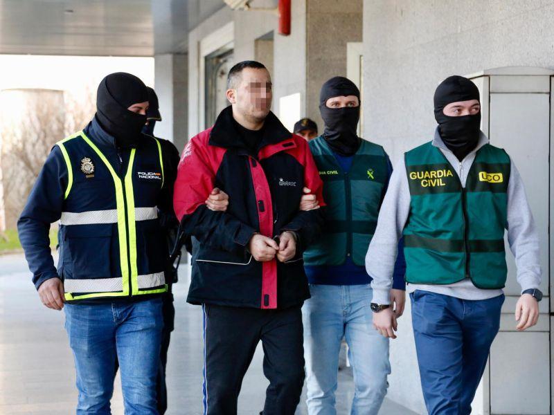 Detenidos juzgados albanu00e9s