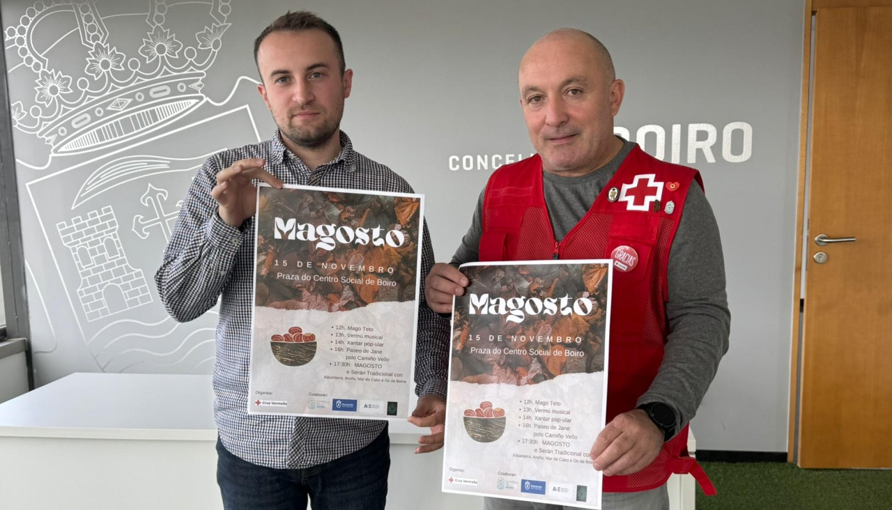 El concejal de Política Social y el presidente de Cruz Roja