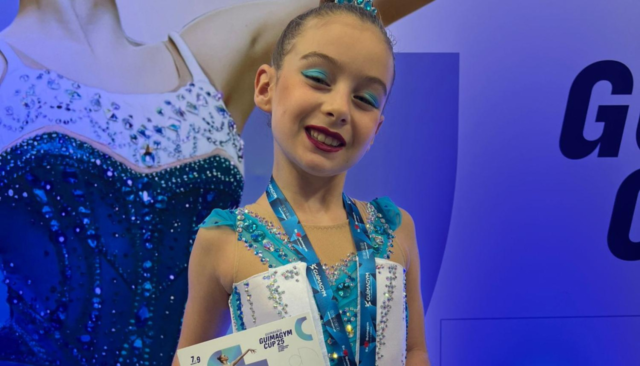 Sofía consiguió la primera medalla para el Vilarousa