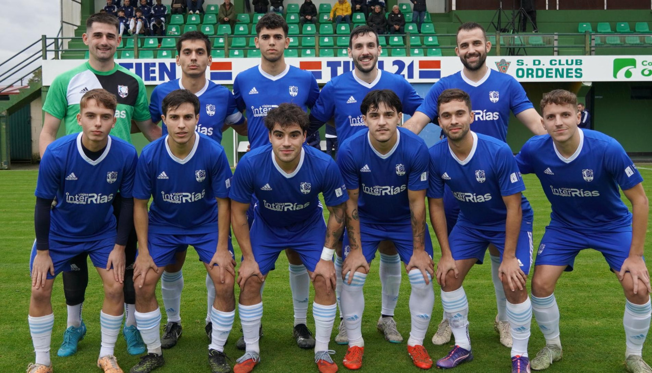 El once titular de la selección en Ordes