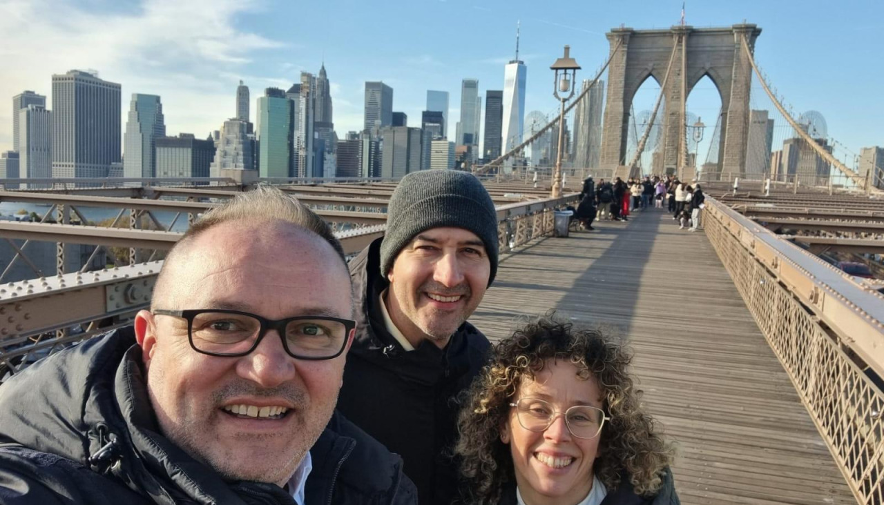 Responsables de InterRías en New York