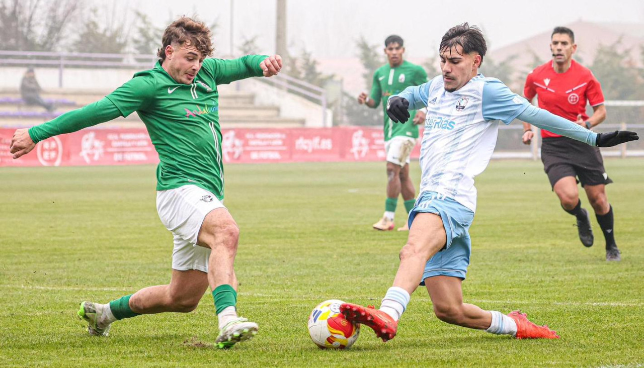 Facu Moreyra durante el partido ante Andalucía