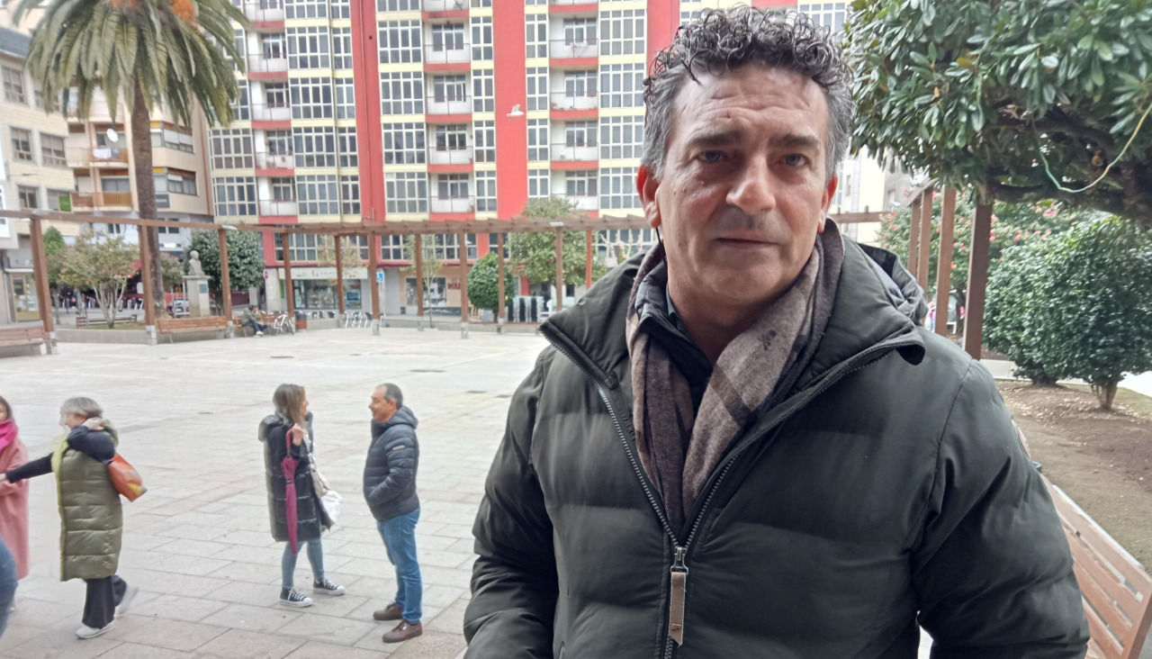 Francisco Martínez Gude es el presidente de la Asociación de Empresarios de Ribeira