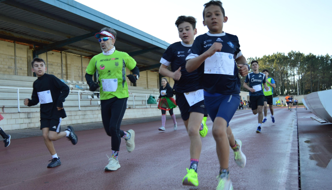 Imagen de la San Silvestre de Ribeira