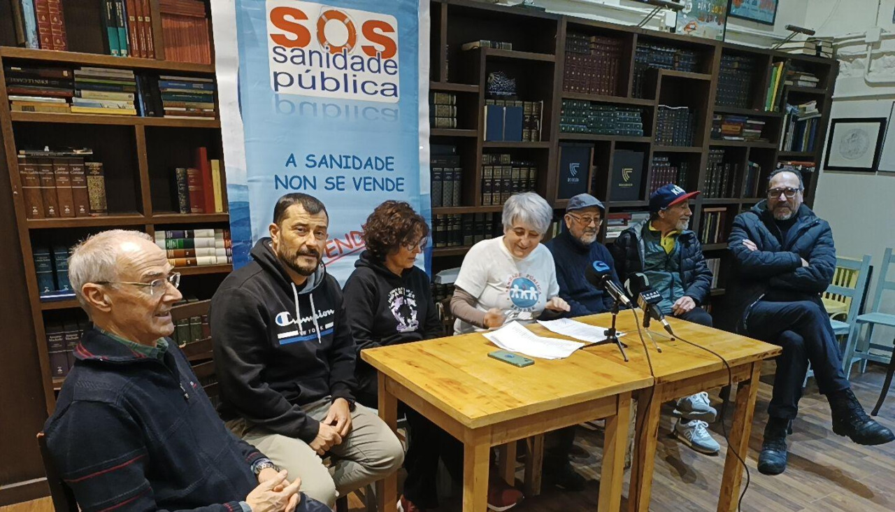 La Plataforma en Defensa da Sanidade Pública do Barbanza denunció la situación de precariedad en los centros de salud y el hospital comarcal