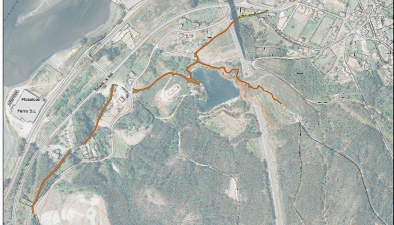 Infografía de los 1.800 metros del recorrido