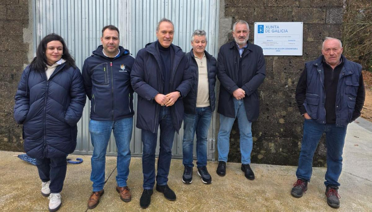 Visita del delegado territorial al local de la entidad