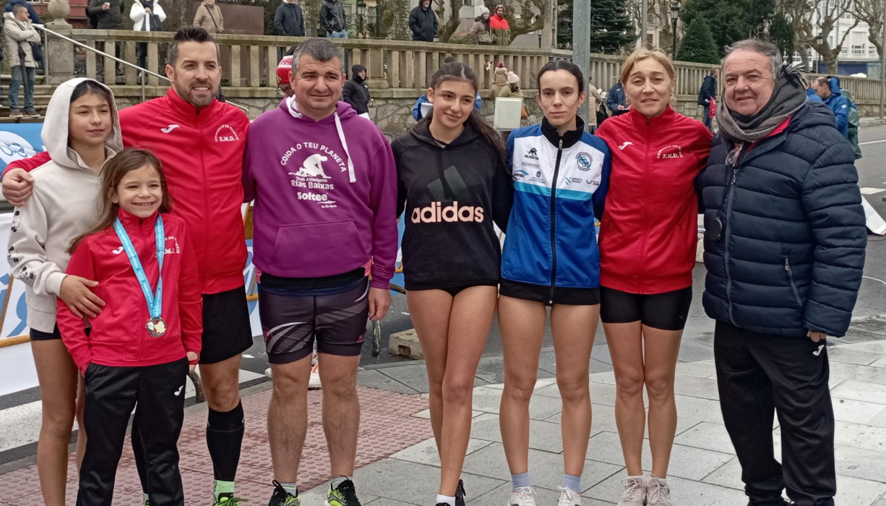 Los cuntienses en la localidad pontevedresa