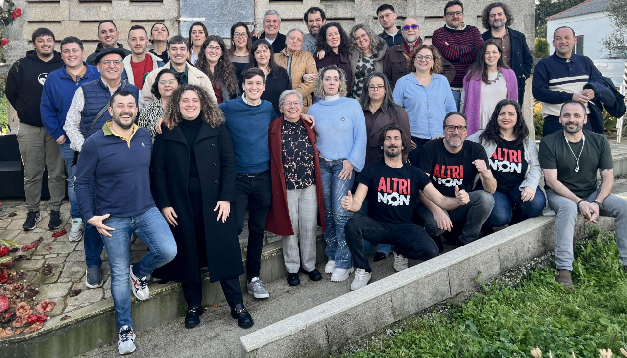 Los nacionalistas ribeirenses celebraron un encuentro con personas compañeras en un ambiente que, asegura, estuvo marcado por “a ilusión e o orgullo pola labor realizada nos últimos anos”
