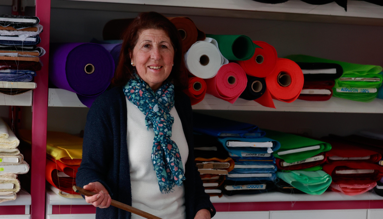 La propietaria del negocio, Mari Pérez Devesa