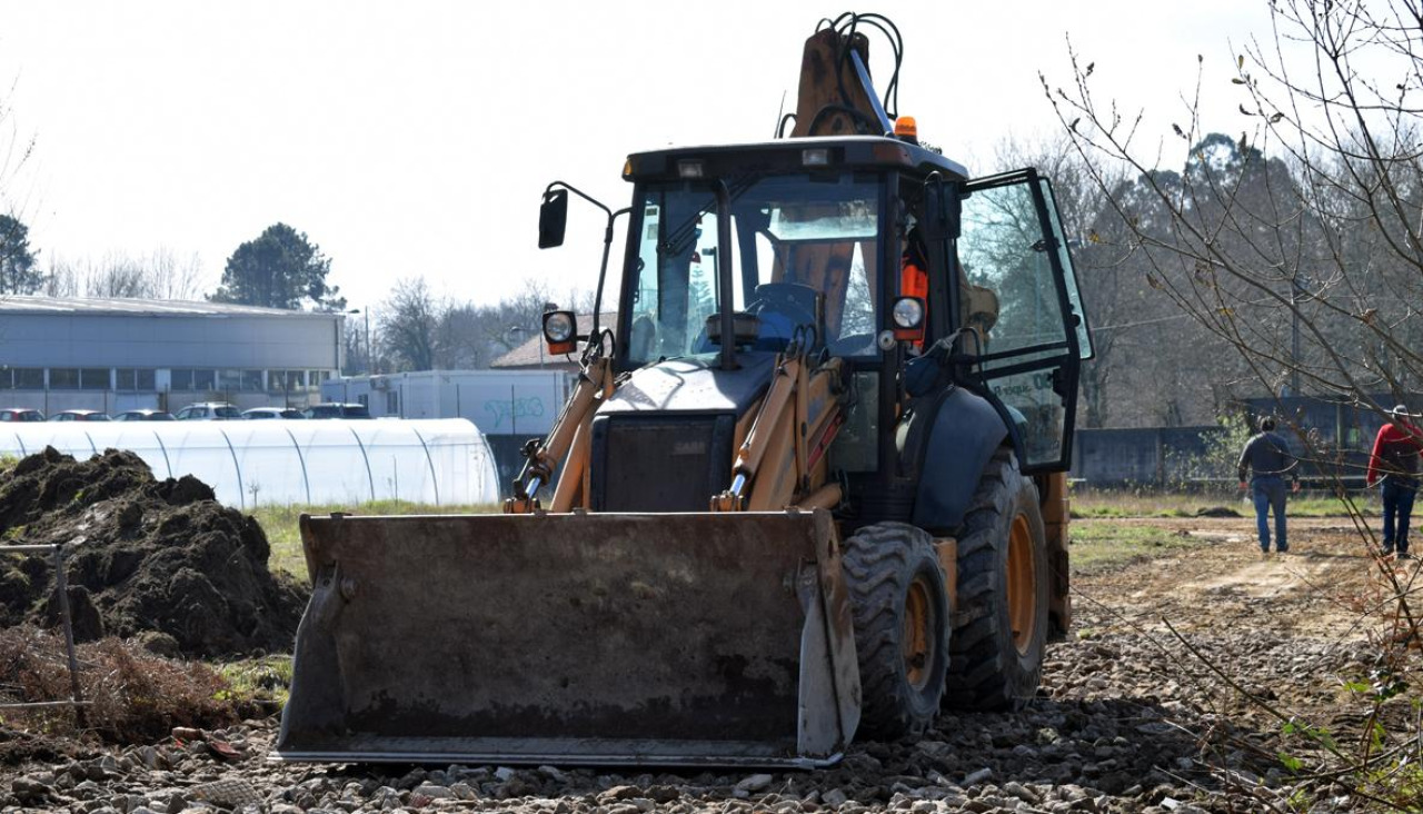 Imagen del comienzo de los trabajos