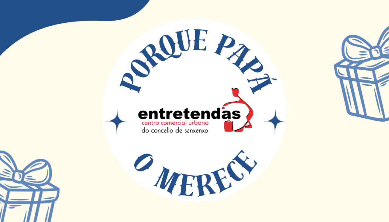 Cartel de la campaña comercial por el Día do Pai