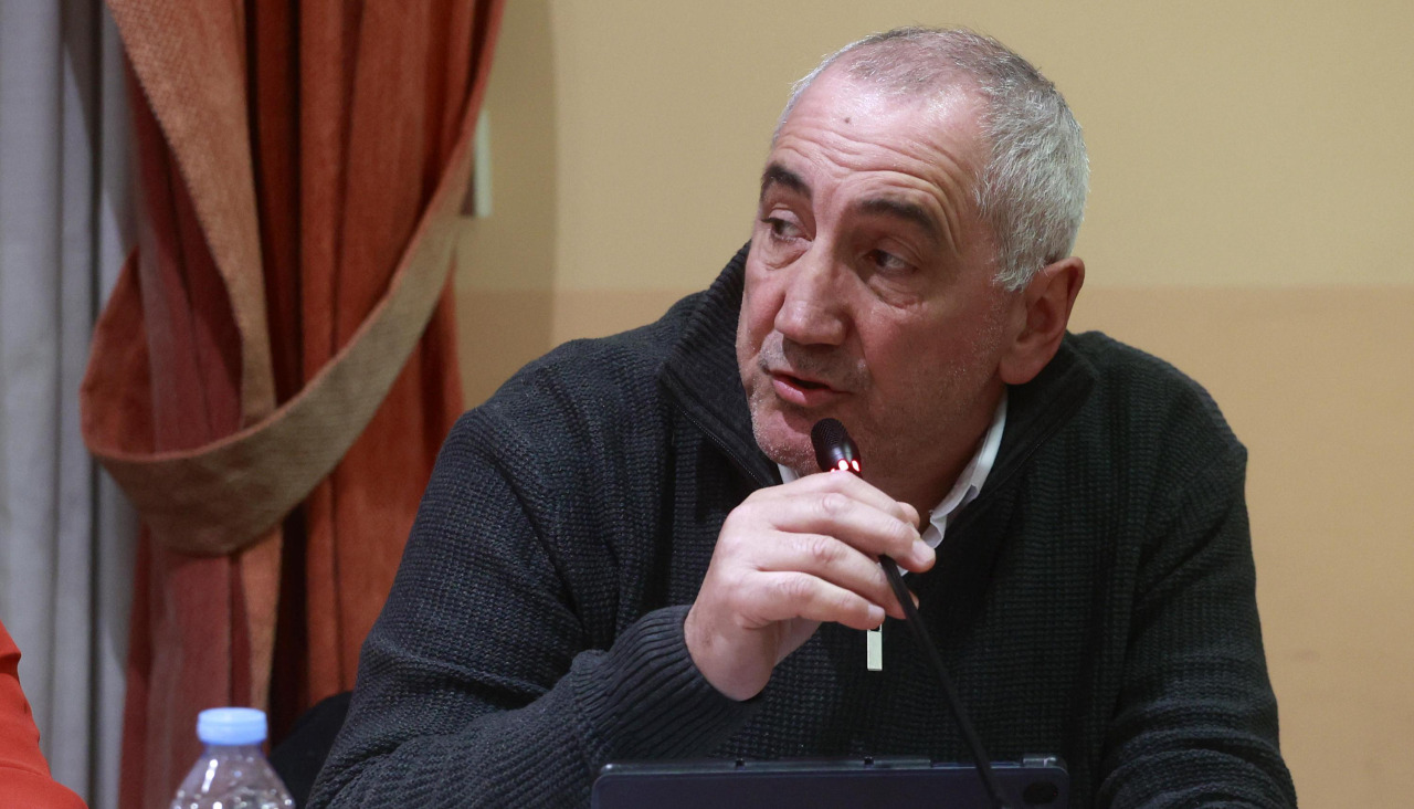 Anselmo Noia, portavoz del BNG de O Grove