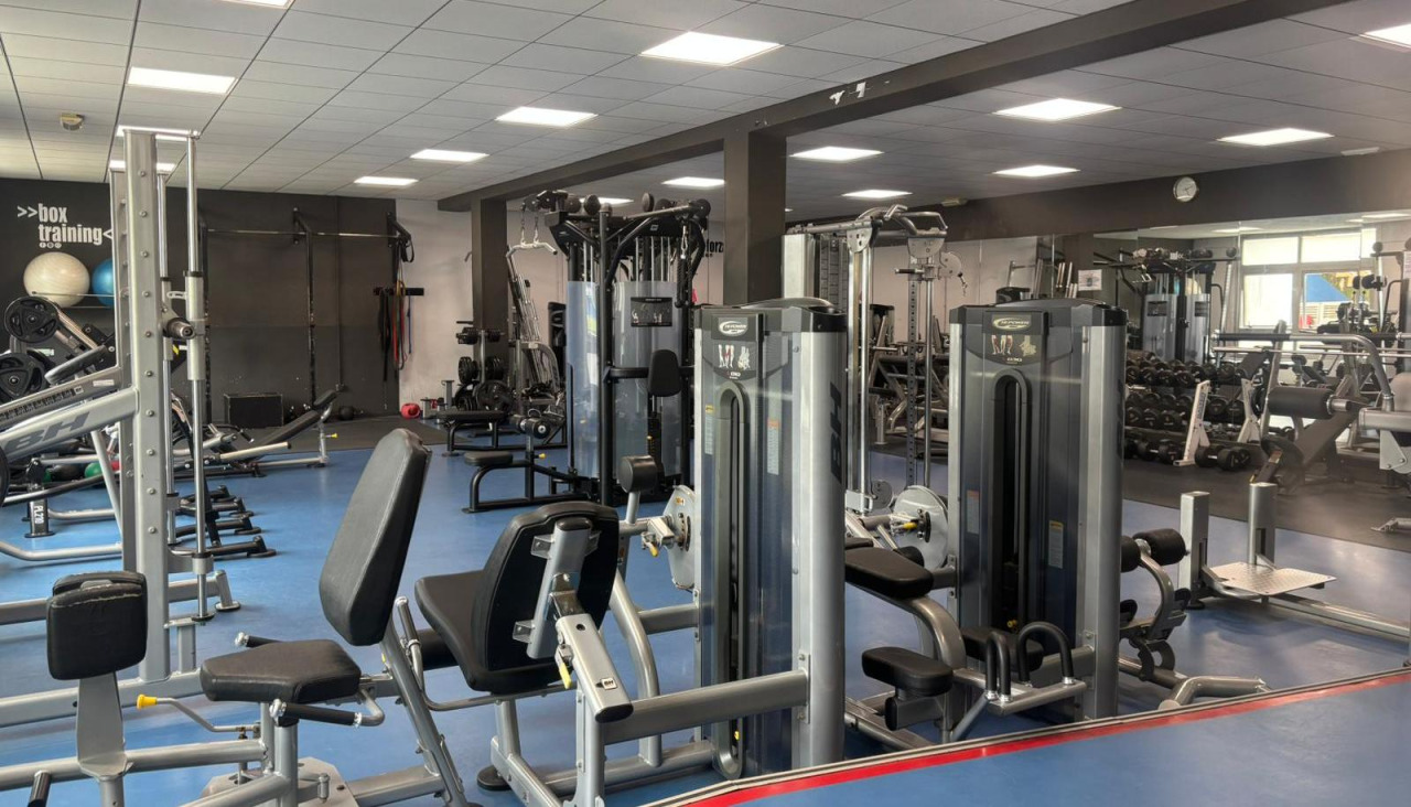 Instalaciones del gimnasio municipal de Sanxenxo