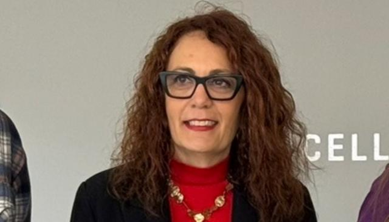 La edila de Cultura, María Outeiral, participó en la presentación del evento junto a Martin López y Yolanda Egido, del grupo de voluntariado Turbina