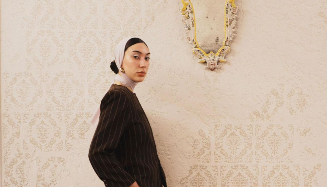 La diseñadora de moda grovense, Lucía Cacabelos
