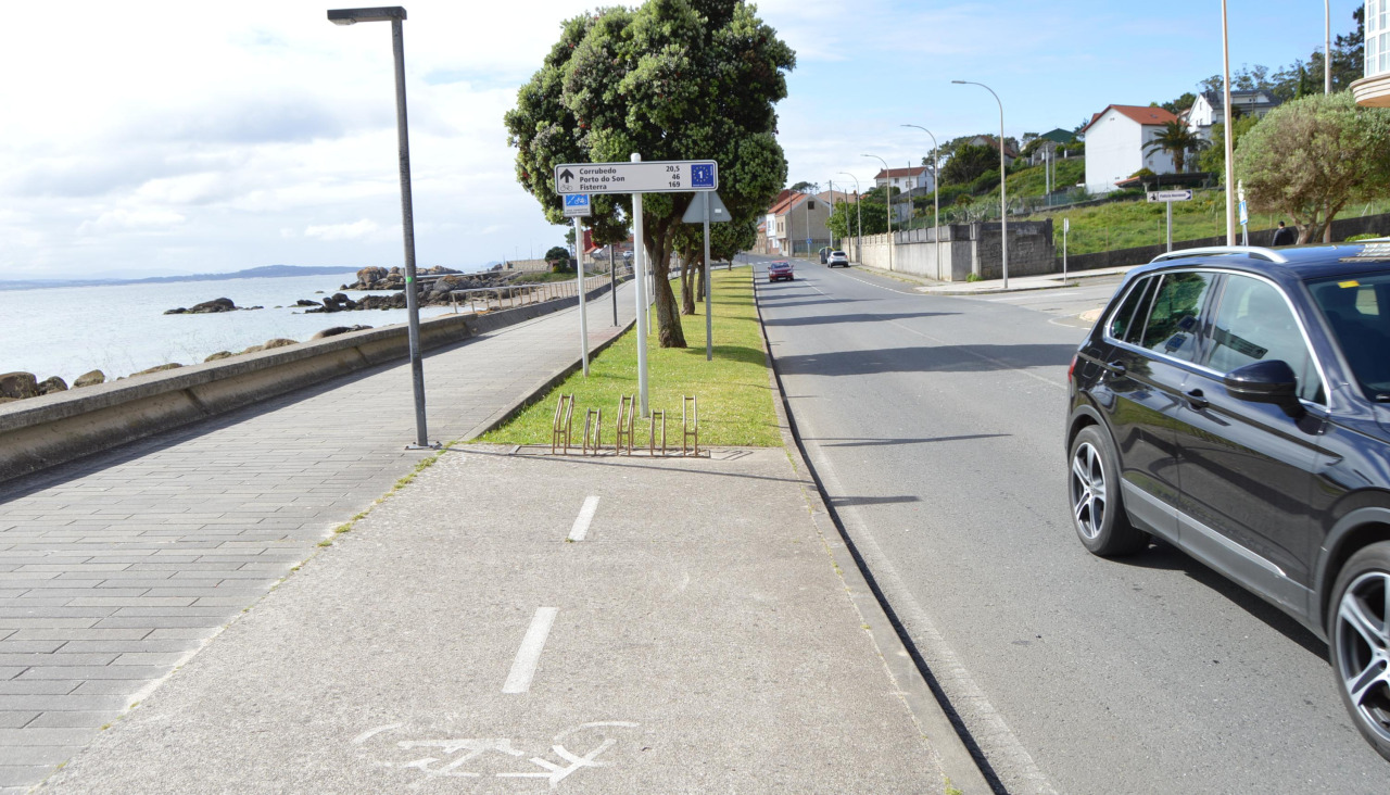 El corredor ciclista entre el puerto y la zona de Fontán será objeto de mejoras