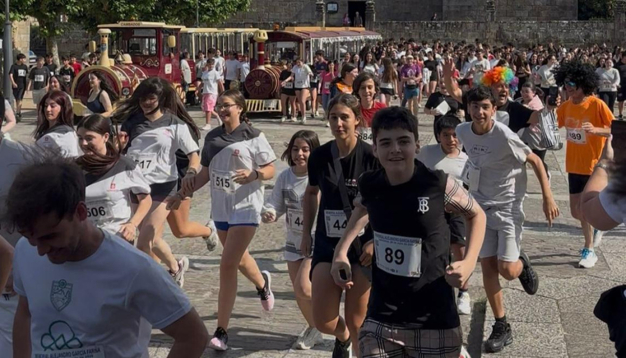 Cientos de alumnos volvieron a participar esta mañana en la tradicional cita