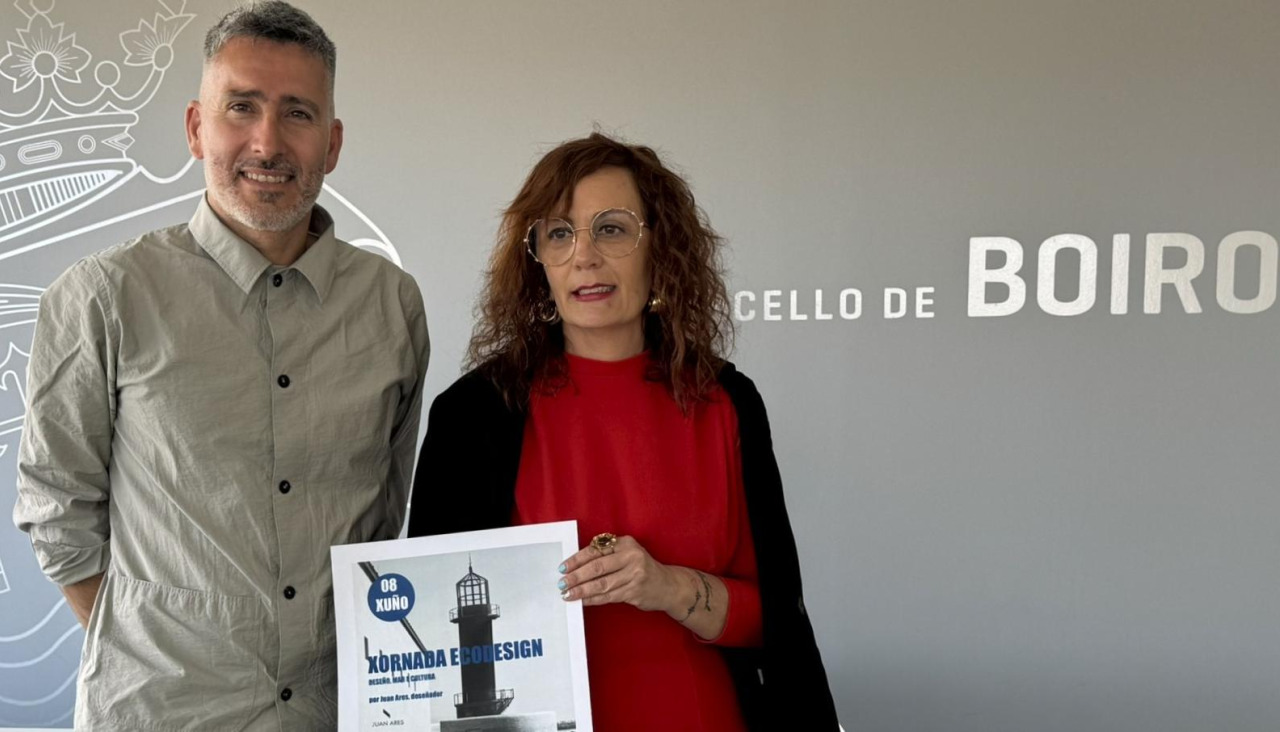 El evento fue presentado por el diseñador boirense Juan Ares y la edila María Outeiral