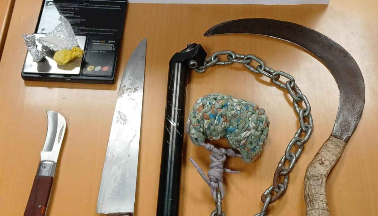 Armas incautadas